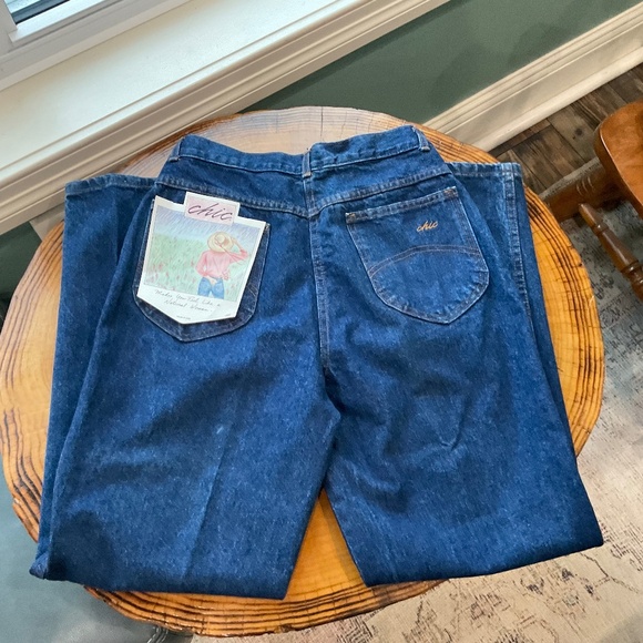 VINTAGE Chic High Rise Tapered Leg Mom Jeans NWT - Picture 1 of 12